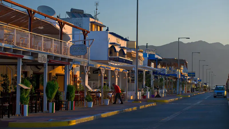 A Walk Through Kardamena: Beaches, Food & Easy Island Living